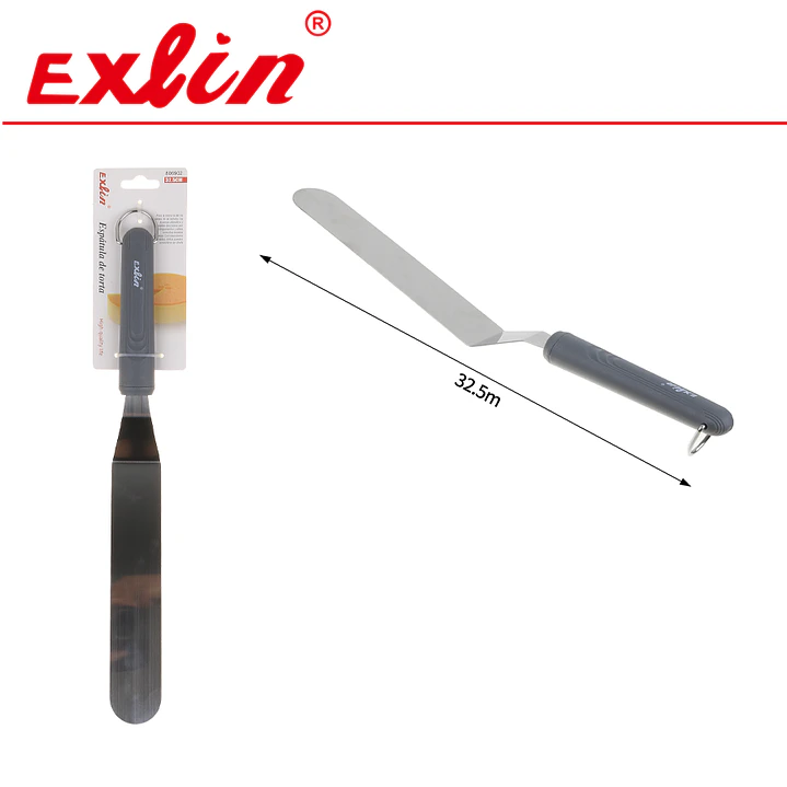 Espátula Acodada Larga de Repostería de Acero Inoxidable – 32.5 cm 1