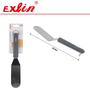 Espátula Acodada de Repostería de Acero Inoxidable – 28.8 cm