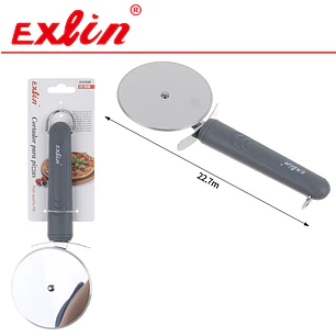 Cortador para Pizzas de Acero Inoxidable Profesional – 22.7 cm