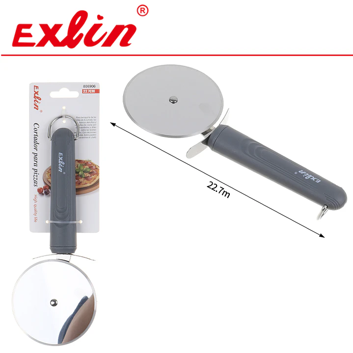 Cortador para Pizzas de Acero Inoxidable Profesional – 22.7 cm 1