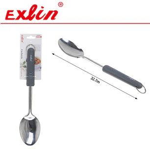 Cucharón de Cocina para Saltear de Acero Inoxidable – 32.7 cm