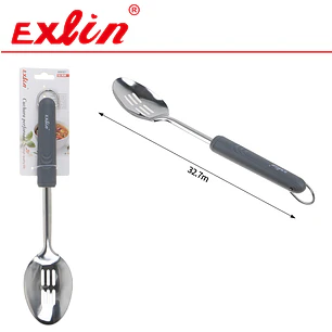 Cucharón de Cocina para Saltear de Acero Inoxidable – 32.7 cm