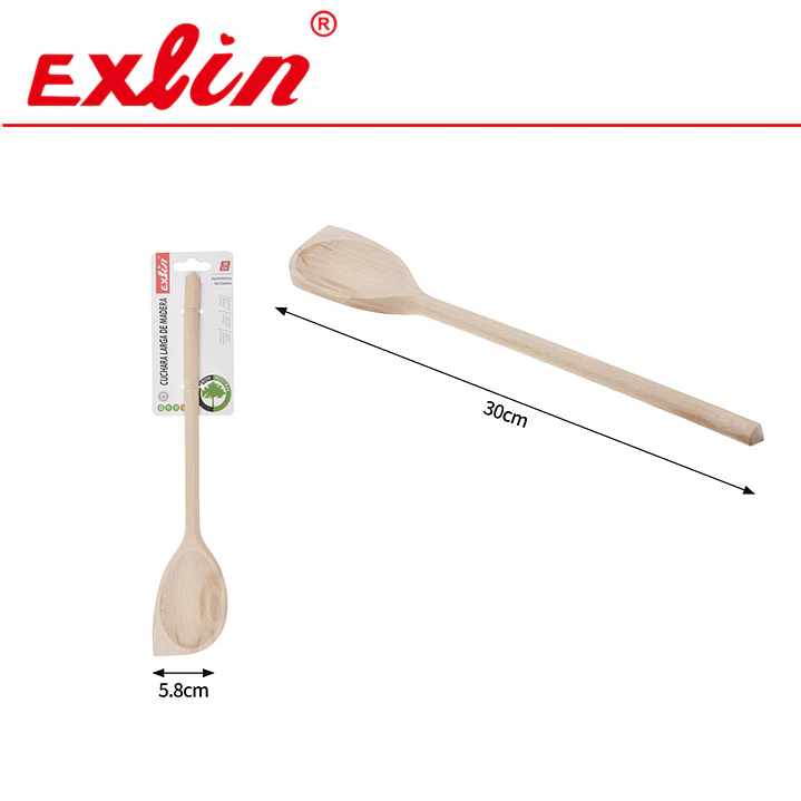 Cuchara Pala de Madera para Esquinas - 30 cm 1