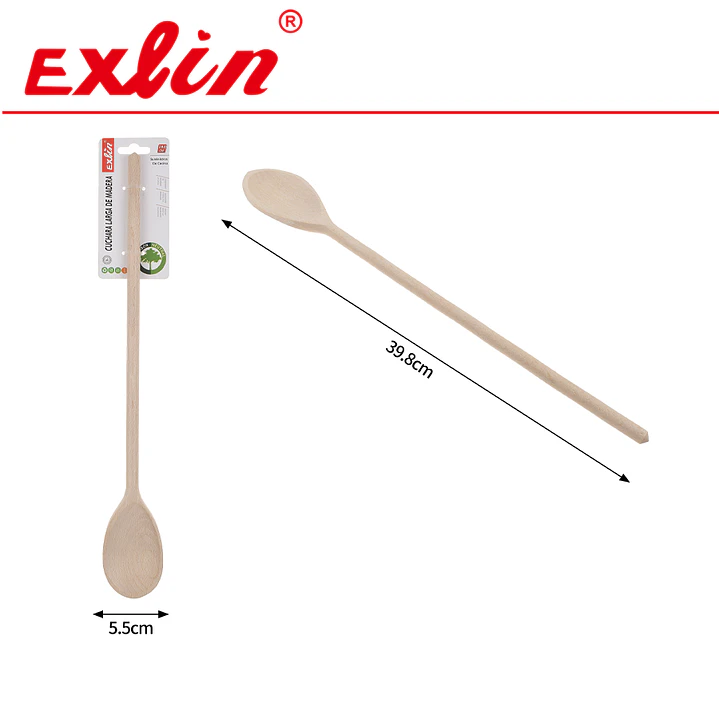Cuchara Pala de Madera Extra Larga - 40 cm 1