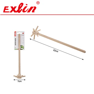 Molinillo Batidor de Madera - 22 cm 