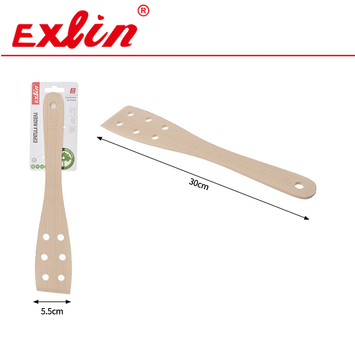 Espátula de Madera Calada - 30 cm 1