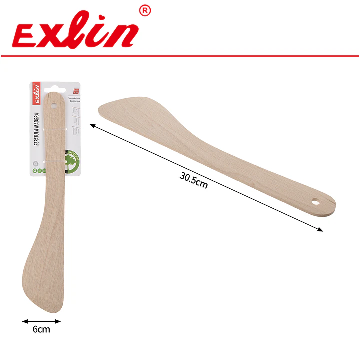 Espátula de Madera para Panqueques - 30.5 cm 1