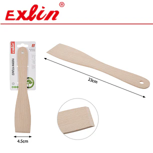 Espátula de Madera Corta 23 cm 