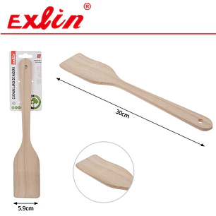 Pala de Madera Curva para Repostería - 30.5 cm