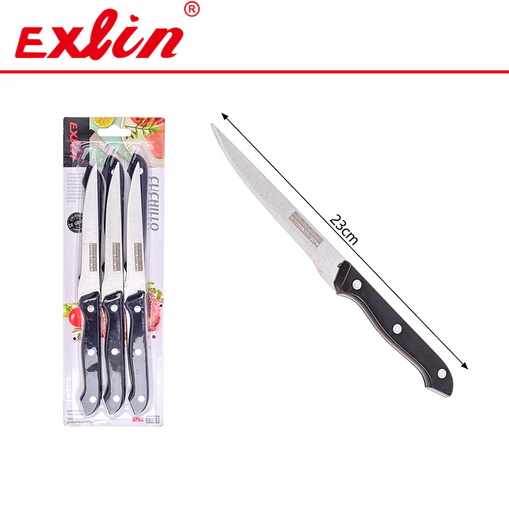Set de Cuchillos de Mesa 6 Piezas - 23 cm 1