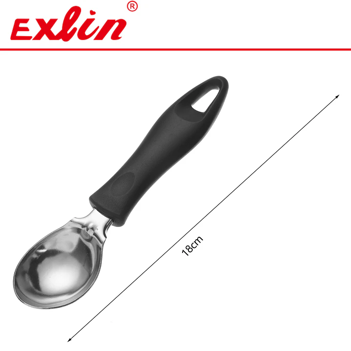 Cuchara de Helado Profesional de Acero Inoxidable - 18 cm 1