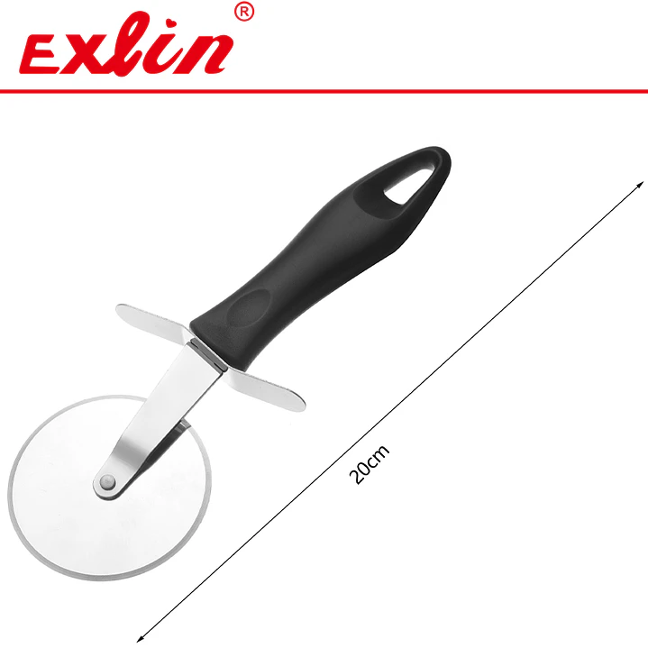 Rodillo Cortador de Masas de Acero Inoxidable - 20 cm 1