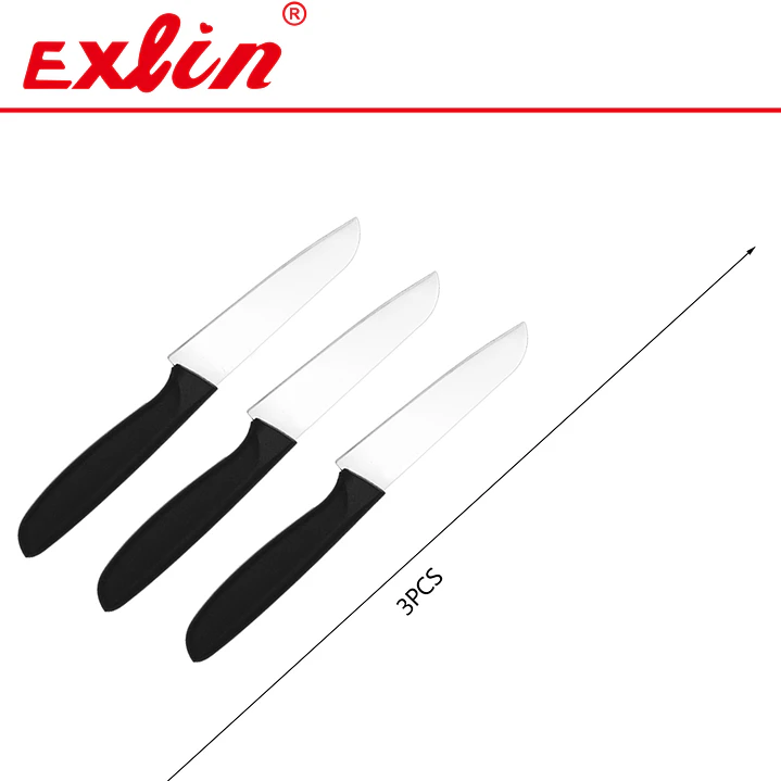 Set de Cuchillos para Pan y Repostería 3 Piezas de Acero Inoxidable 1