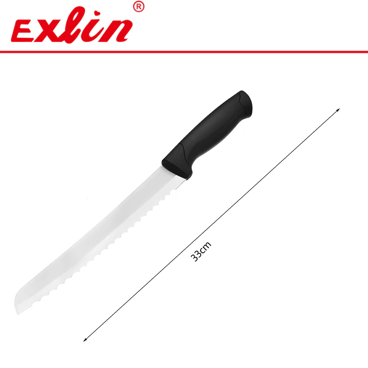Cuchillo para Pan y Repostería de Acero Inoxidable - 33cm 1
