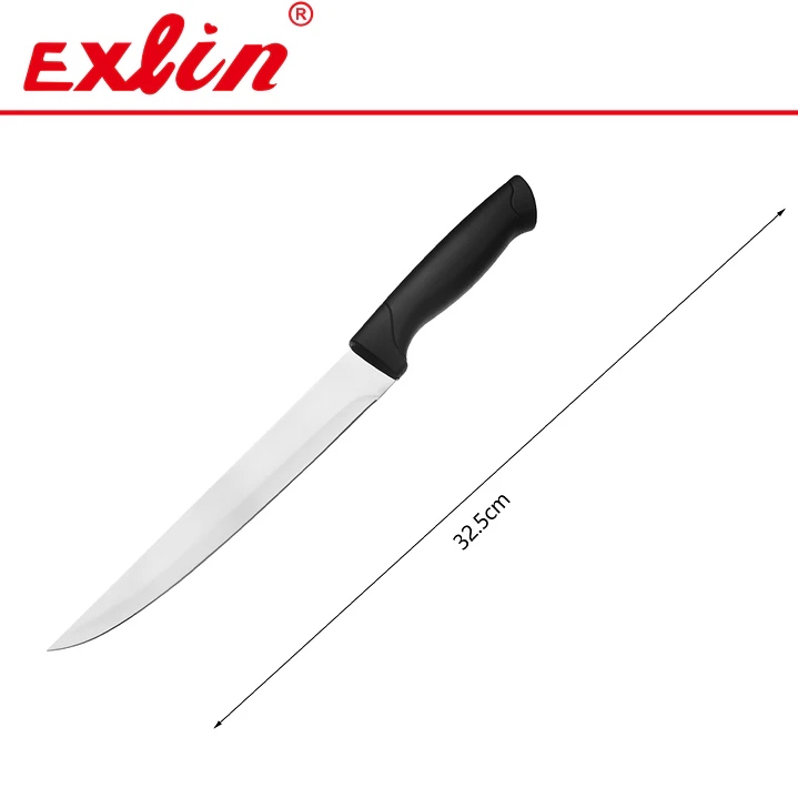 Cuchillo para Carne y Fileteador Acero Inoxidable - 32.5cm 1