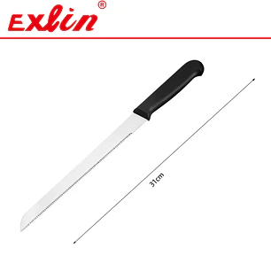 Cuchillo para Pan de Acero Inoxidable - 32.5cm