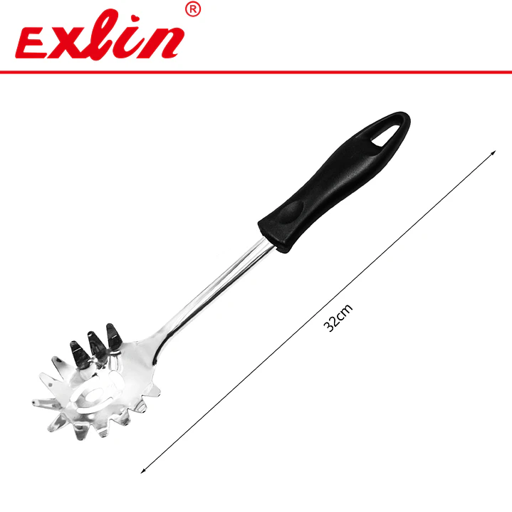 Cuchara para Espagueti de Acero Inoxidable - 32cm 1