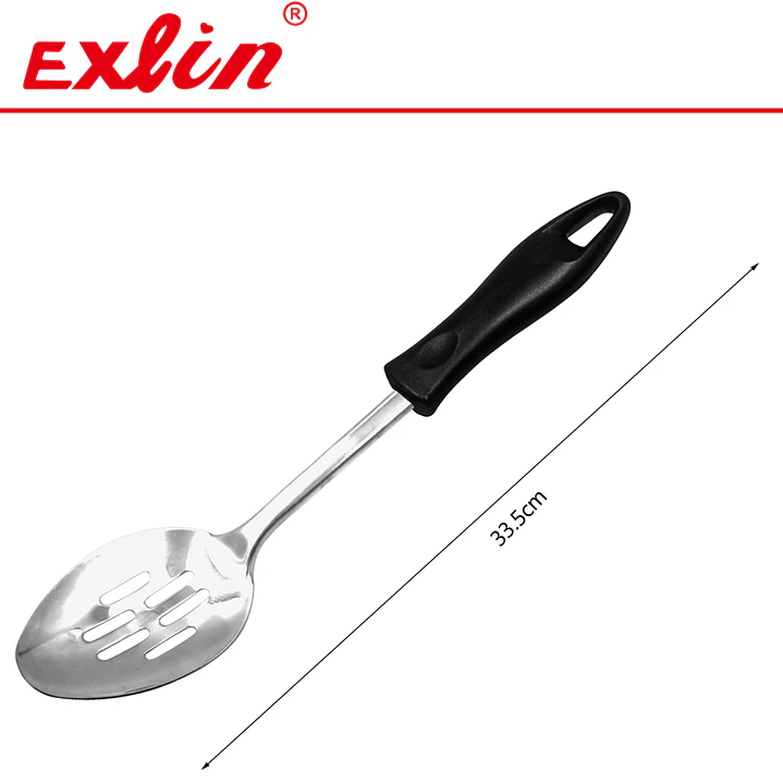 Cuchara Calada de Acero Inoxidable - 33.5cm 1
