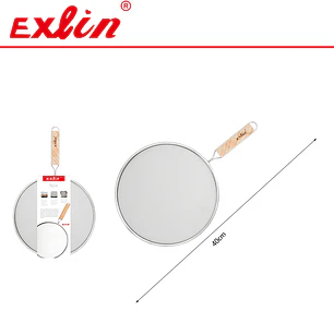 Tapa Antisalpicaduras de Acero Inoxidable - 25cm