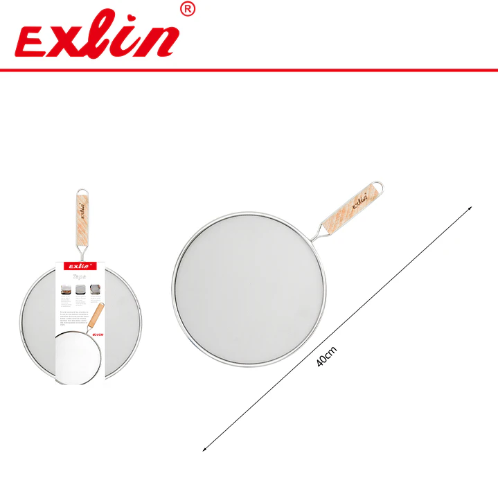 Tapa Antisalpicaduras de Acero Inoxidable - 25cm 1