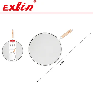 Tapa Antisalpicaduras de Acero Inoxidable - 29cm