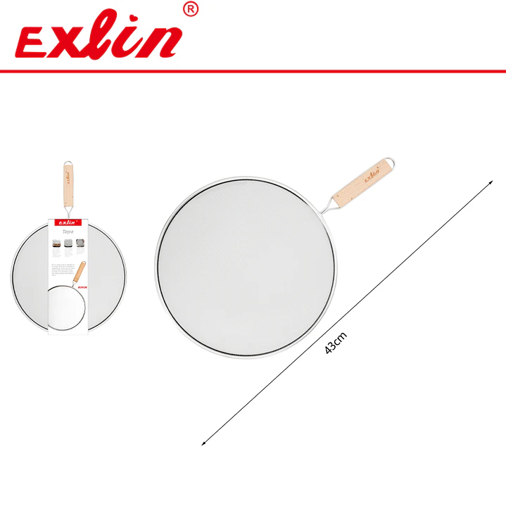 Tapa Antisalpicaduras de Acero Inoxidable - 29cm 1