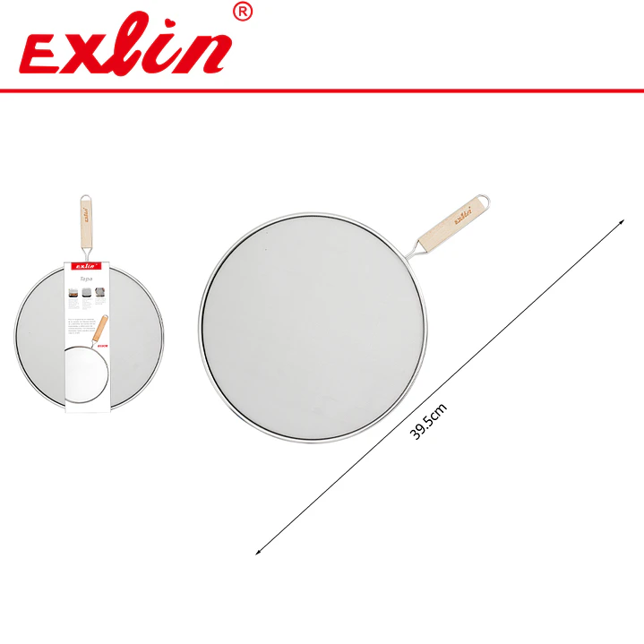 Tapa Antisalpicaduras de Acero Inoxidable - 33cm 1