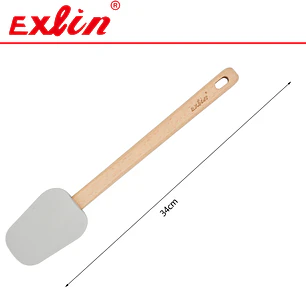 Pala de Cocina con Mango de Madera - 35cm