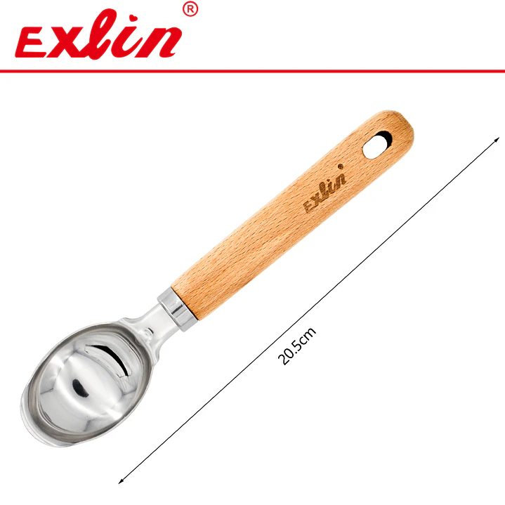 Cuchara para Helado de Acero Inoxidable - 20.5cm 1