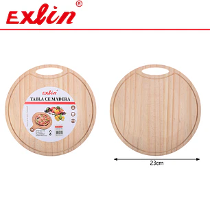 Tabla de Picar de Madera Rectangular Grande - 40x30cm