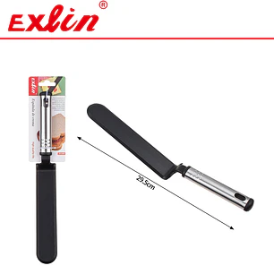 Espátula de Crema Nylon con Mango de Acero Inoxidable - 29.5cm 