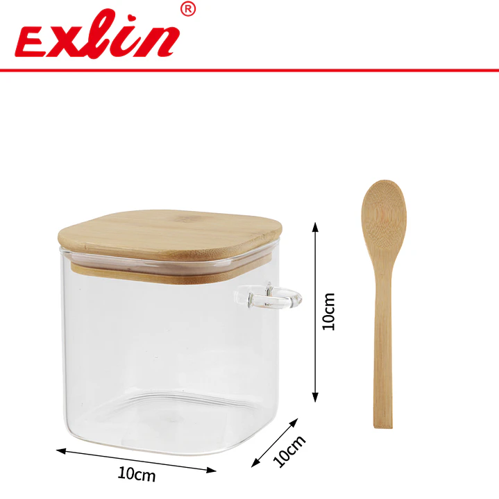 Frasco de Vidrio con Tapa - 400ml 1