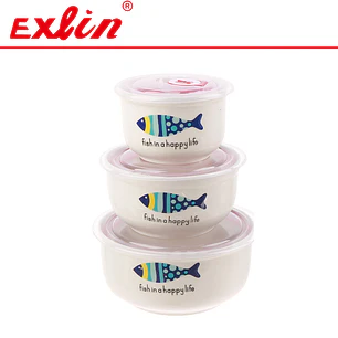 Set de Bowls de Plastisco Herméticos x3 con Tapas Plásticas y Válvula de Vacío