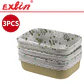 Set de 3 Cestas Multiuso Hogar Exlin - 25x17cm - Miniatura 1