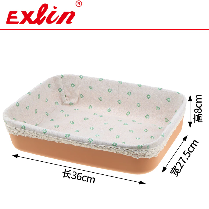 Set de 3 Cestas Multiuso Hogar Exlin - 36x27.5cm 2