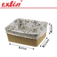 Set de 3 Cestas Multiuso Hogar Exlin - 27x11.5cm - Miniatura 2