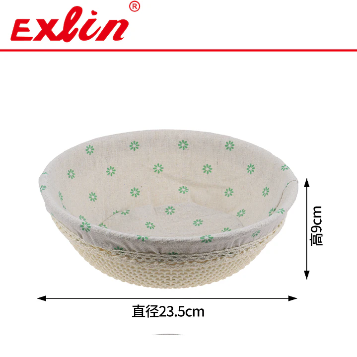 Set de 3 Cestas Multiuso Hogar Exlin - 31x21cm 2