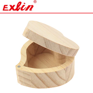 Cajita de Madera Corazón 8x8cm 