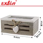 Caja de Madera Vintage 16x8.5cm - Miniatura 1