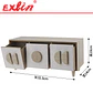 Caja de Almacenamiento de Madera con 3 Cajones  - Miniatura 1