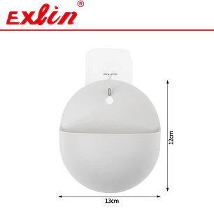 Organizador de Pared Adhesivo Redondo – Exlin