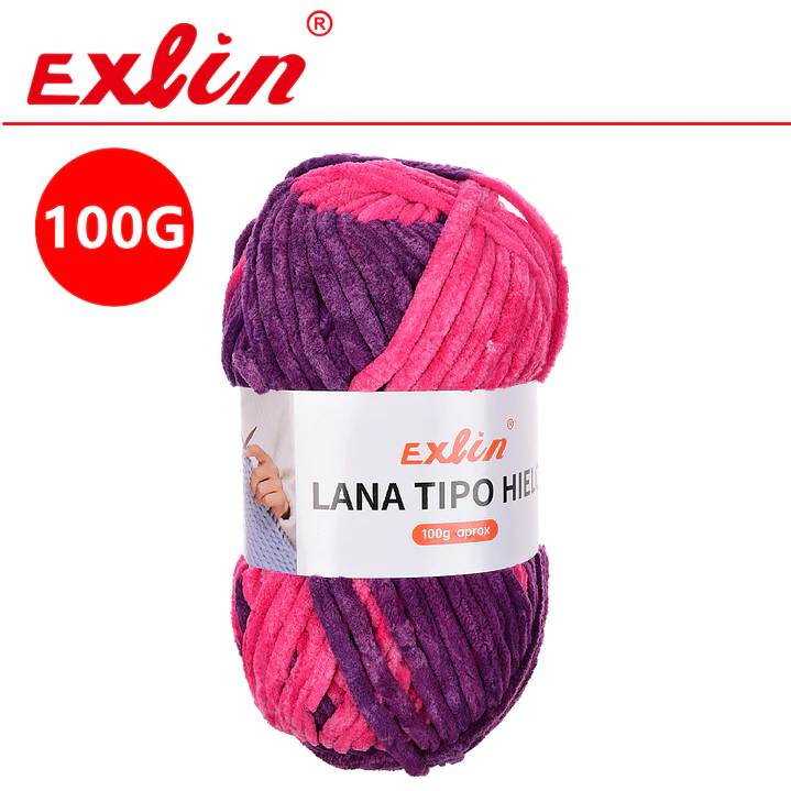 Lana Ovillo Tipo Hielo set 10 und  1