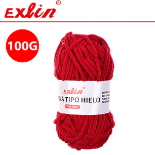 Lana Ovillo Tipo Hielo set 10 und 