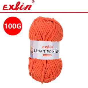Lana Ovillo Tipo Hielo set 10 und 