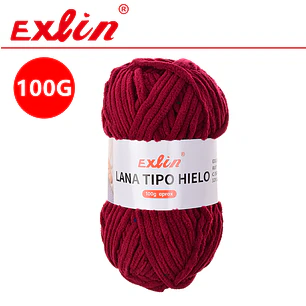 Lana Ovillo Tipo Hielo set 10 und 