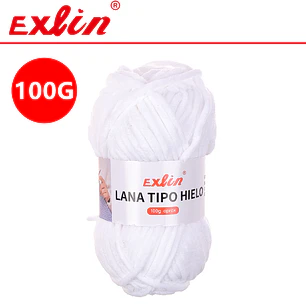 Lana Ovillo Tipo Hielo set 10 und 