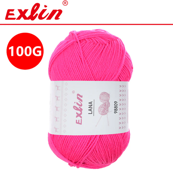 Lana Bebé Exlin – Set de 10 ovillos de 100g 1