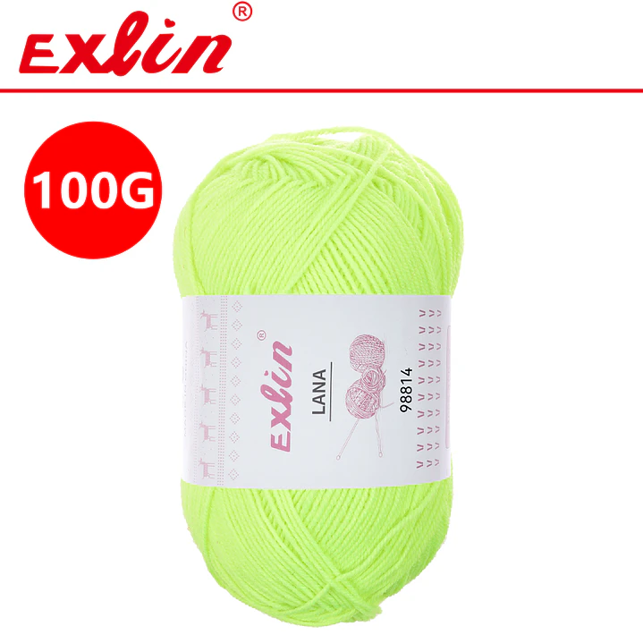 Lana Bebé Exlin – Set de 10 ovillos de 100g 1