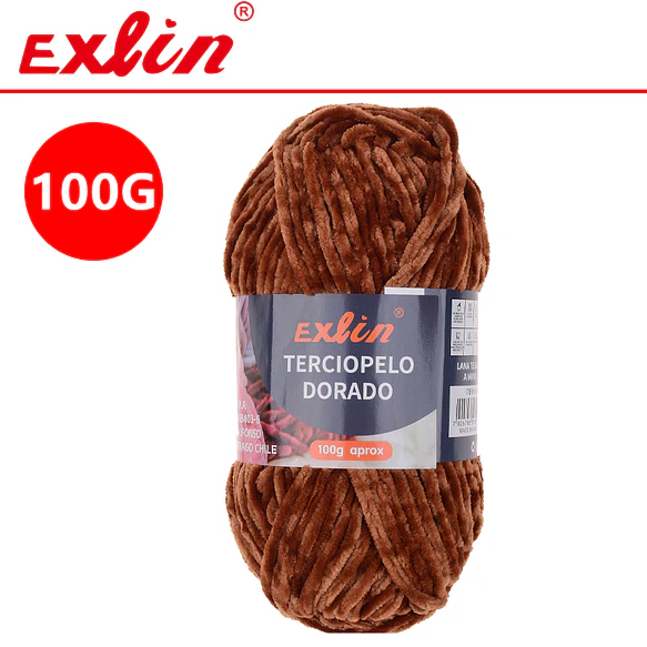 Lana Terciopelo Exlin – Set de 10 ovillos de 100g 1