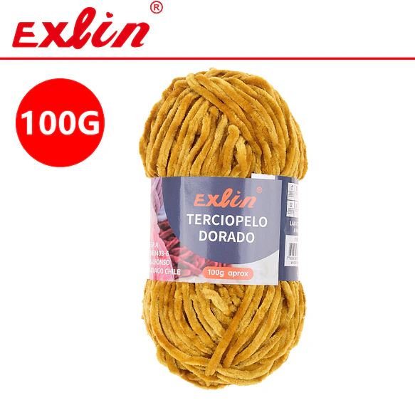 Lana Terciopelo Exlin – Set de 10 ovillos de 100g 3